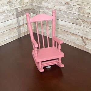 Pink Miniature Musical Rocking Chair Bumpkins By Fabrizio- George‎ Good- Works